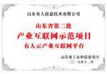 2019年省級產業互聯網平臺示范項目