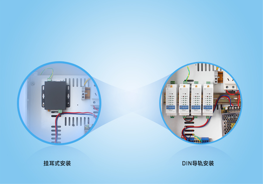 導軌式4g工業路由器導軌式安裝